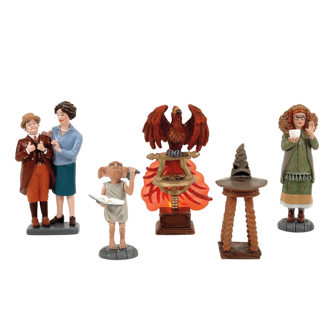 Department 56 Harry Potter Village HP Cast Of Characters Figurine Set, 5 Pieces 2.95in H